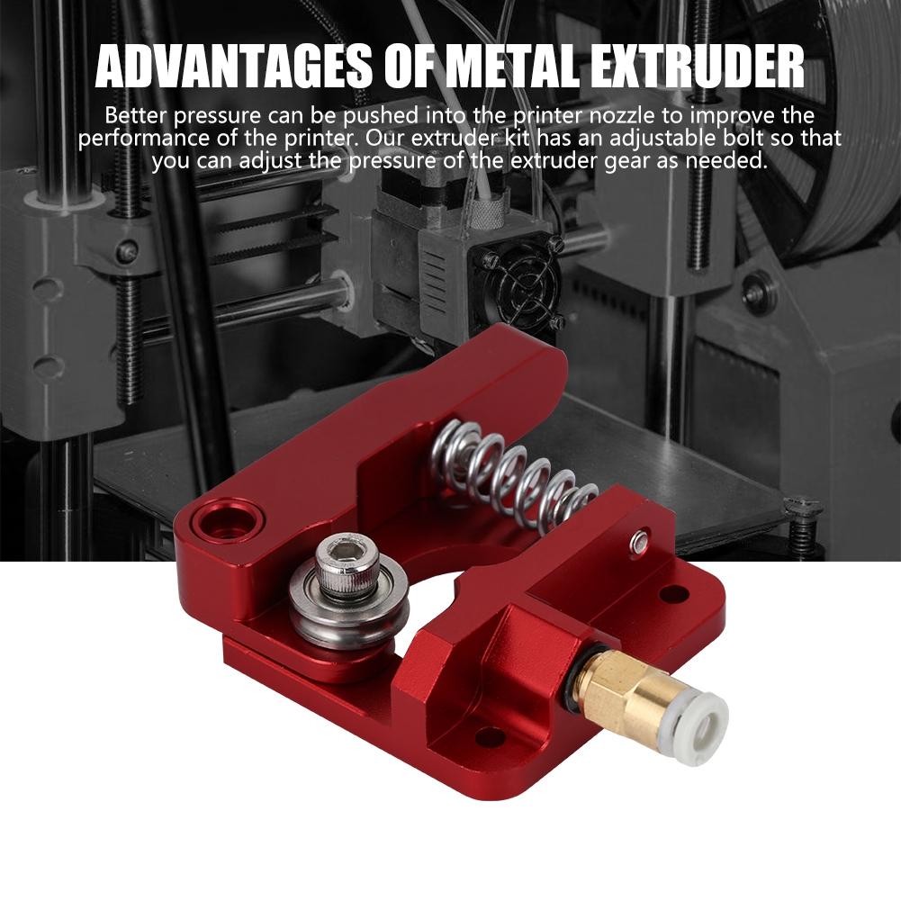 

3D Printer Extruder Aluminum Block DIY Kit For 1.75mm Extrusion 3D Printers Part CR 10 CR 10s