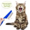 3-piece Set of Pet Lice Removal Comb, Flea Comb, Fine-toothed Needle Comb, Lice Removal Comb and Tick Hook Combination Set