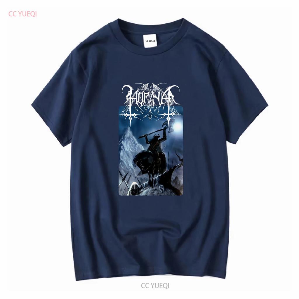 Horna Perima Vihassa Ja Verikostossa Black T Shirt vintage Washed Stretched Unisex Comfortable graphic Stylish