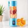 380ml Portable Electric Juicer Blender, USB Rechargeable Mini Smoothie Maker and Food Processor for Kitchen