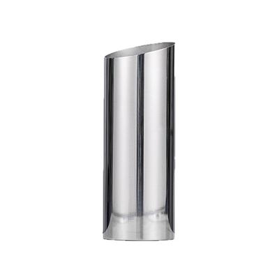 Contemporary Metal Cylinder Flower Vases Elegant Art Decors For Indoor Space Safe Plant Pot For Family With Kids Pet