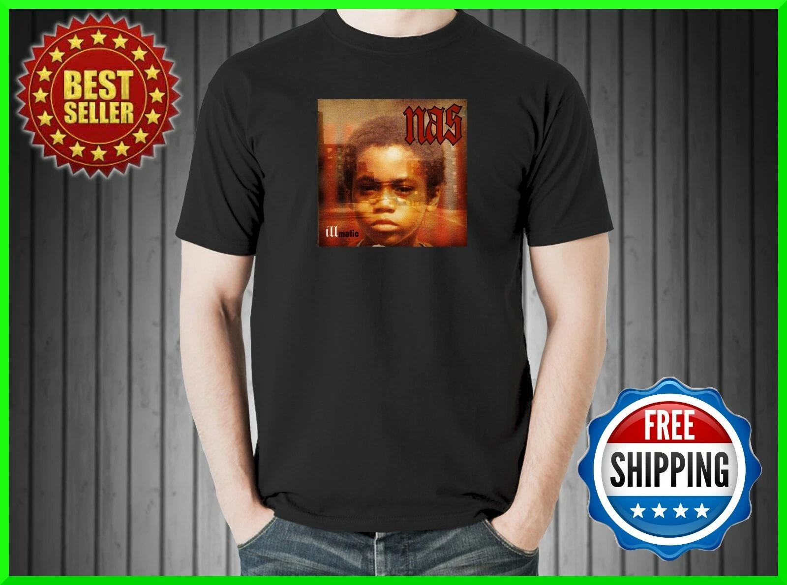 NAS ILLMATIC SHIRT VINTAGE NAS T-Shirt NAST-Shirt RAP HIP HOP CLASSIC SUPREME XL