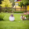Resin Vase Ornaments Mini Vase Models for Decor 9Pcs Supply