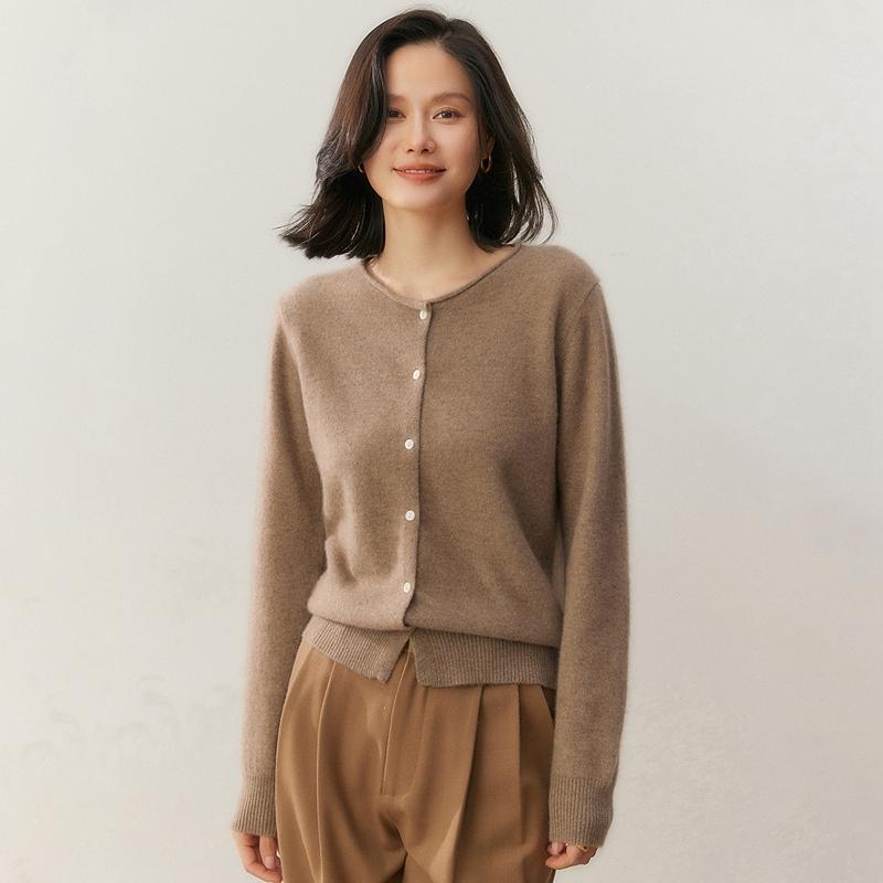 Qinghe 100% Pure Cashmere Women's Sweater - Ultra Soft Luxury Winter Pullover