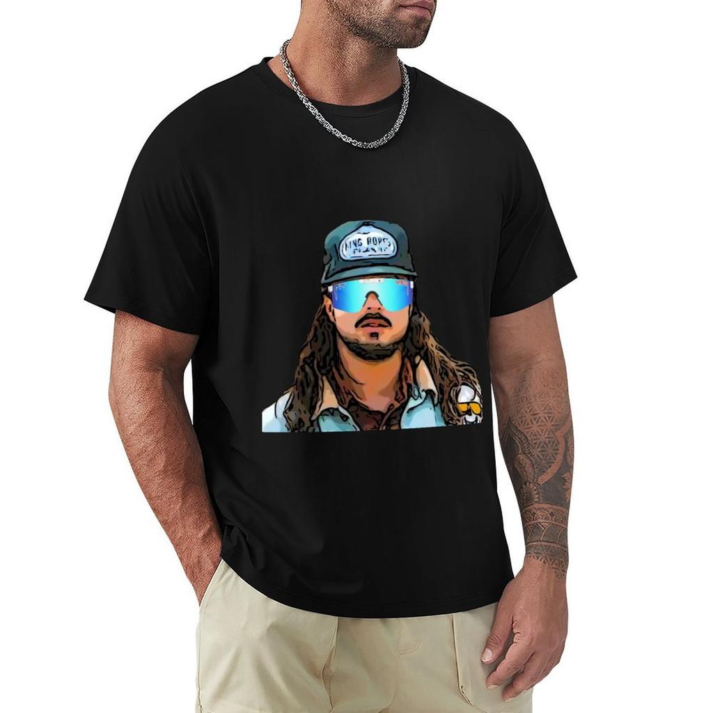 Ian Munsick TShirt Basic Crew Neck Short Sleeve Top