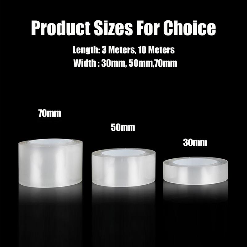 Car Door Protector Stickers Door Edge Protective Anti Scratch Nano Tape Auto Trunk Sill Scuff Protector Film Car