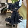 Black Cat Plush Toy,Stuffed Animal Adorable Fluffy Cat Plush Comfort, Cute Soft Plushies Cat Gifts For Kids Boy Girls & Adult