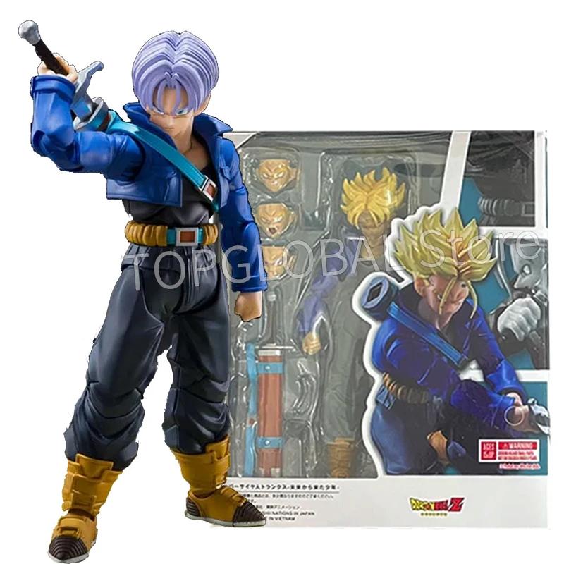 

Shfiguarts Dragon Ball Trunks Anime Figures SHF Trunks Boy From Future Collection Model Action Figure Toys Child s Gifts