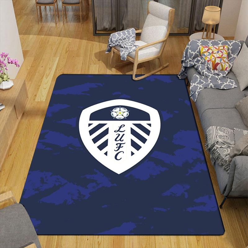 Leeds United F.C Rug Floor Mat for Living Room or Bedroom Soft and Comfortable Carpet a Gift for Birthday and Holiday.DFF0925379