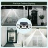 LED Solar Lights Motion Sensor Lights 3 Modes Outdoor Waterproof Sunlight Solar Powered Street Light Wall Lamp Garage Lighting