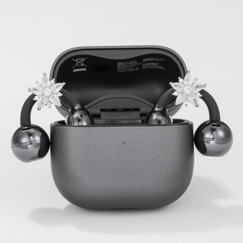 1Pair Star Shape Ear Clips Secure Clasp For Freeclip 1/2 Models Featuring Easy Attachment Headphone Ear Clip