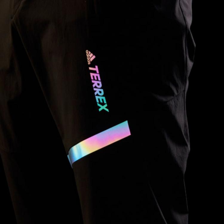 Adidas Terrex Insp Ms Outdoor Climbing Waterproof Reflective Logo Sports Pants Men Bottoms Black GR9996