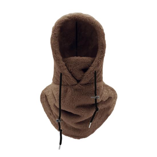 Adjustable Windproof Face Mask Balaclava Fleece Ski Mask, Winter Arctic Velvet Thermal Motorcycle Riding Neck Warmer Cover, Comfortable for