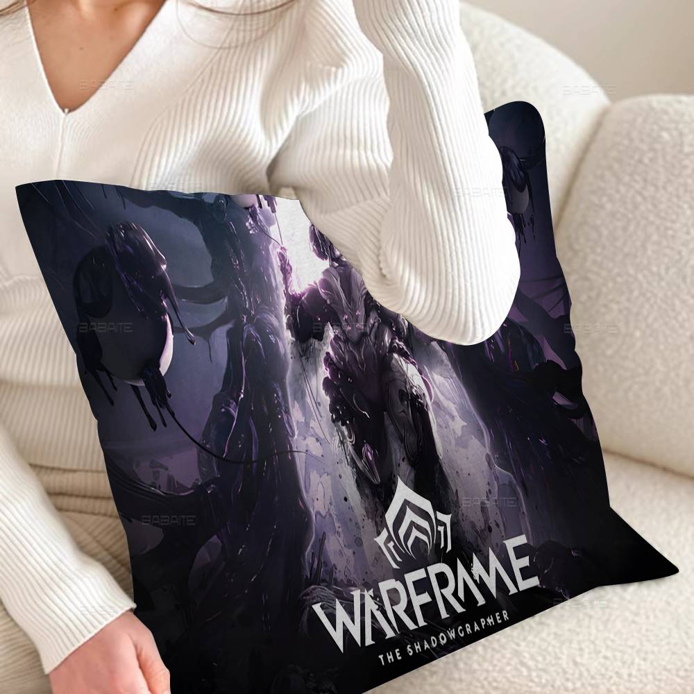 Warframes Gamer Pillowcase Toon Gift Cushion Cover Bedroom Home Sofa Chair Seat Decor Pillow Case
