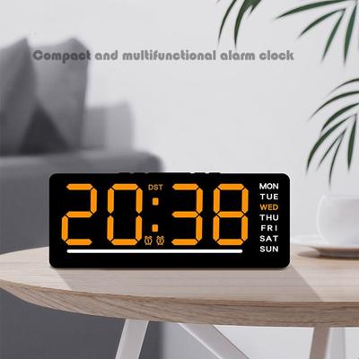 12/24H Relógio Eletrônico ABS Despertadores Novos Relógios LED Digitais
