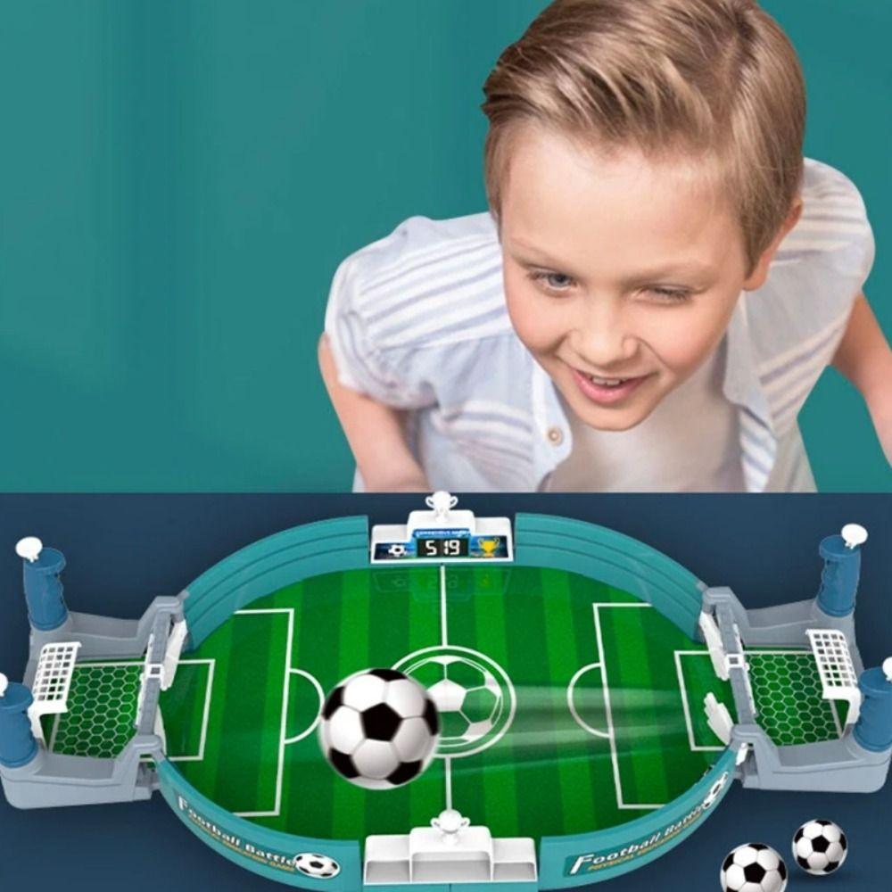 Competitive Tabletop Soccer Toys Ejection Type Mini Table Football Toys Children