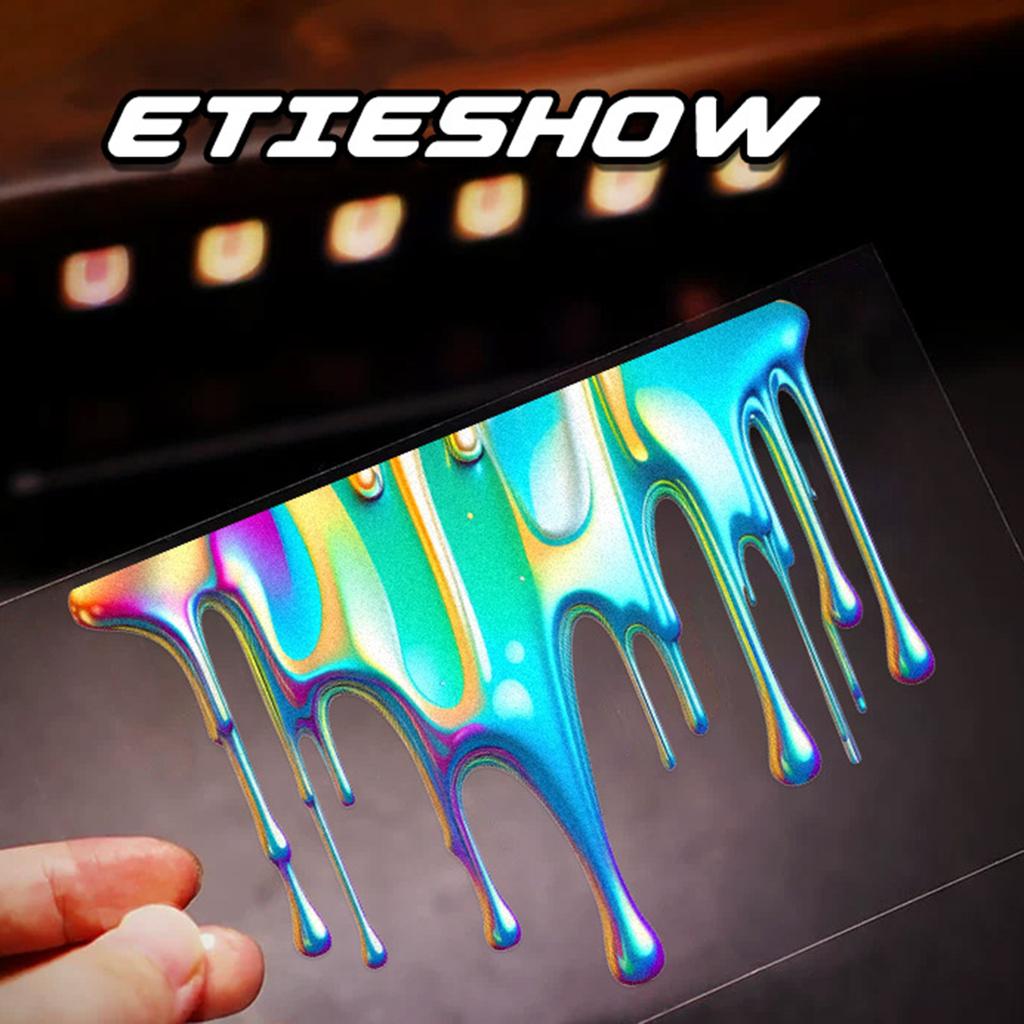 personalizes Fluid Paint Car Sticker Colorful Fluid Auto Sticker excellent for Auto Enthusiasts Seeking Distinctive Style