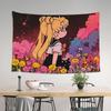 Sailor Moons Cutecore Tapestry Wall Hanging Blanket Tapestry Home Decor Items Wall Decorations