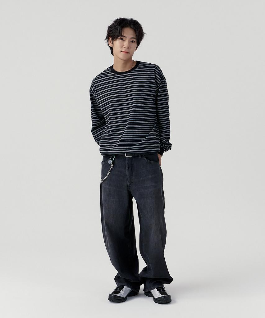 GNOK Multi Stripe Long Sleeve [Black]