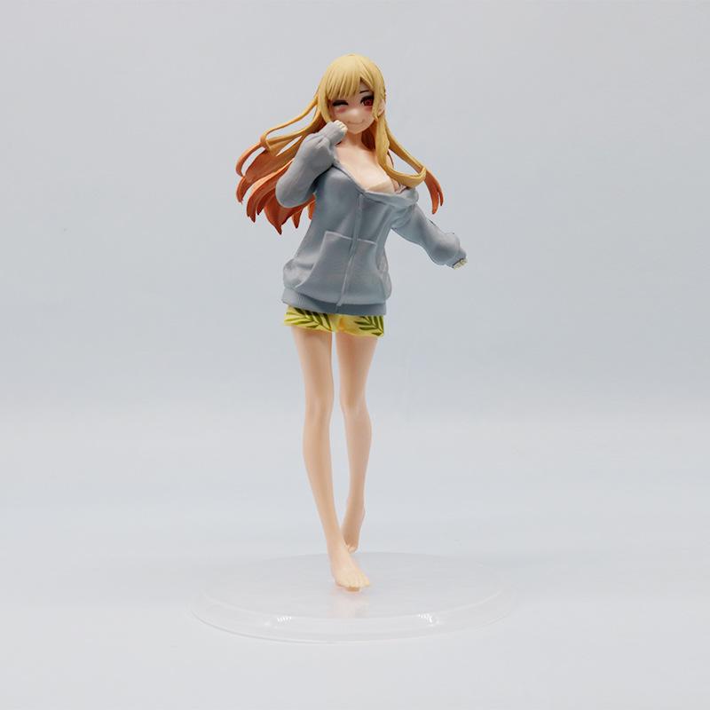 19cm Marin Kitagawa Anime Girl Figure My Dress-Up Darling Shizuku Kuroe Action Figure Collectible Model Doll Toy Gift