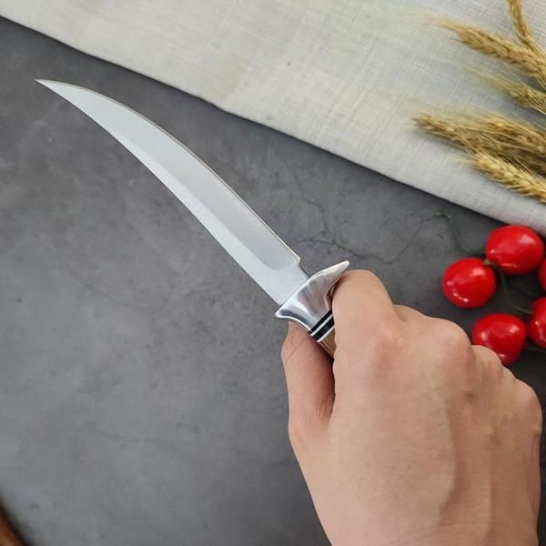 Stainless Steel Fishing Knife Kitchen Bone Meat Fish Sushi Knife Barbecue Knife Fruit Cutter