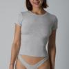 Cotton Jersey Tshirt For Women With Soft Stretch Fabric For Yoga And Casual Wear