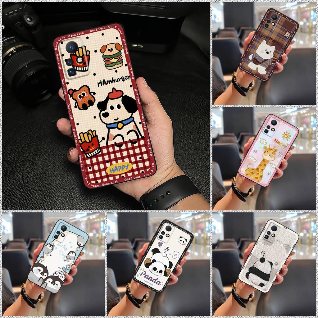 Full Wrap Phone Pouch Phone Case For Infinix Zero X/X Pro/X6811/X6811B Durable Anti-knock Graffiti Dirt-resistant Cute
