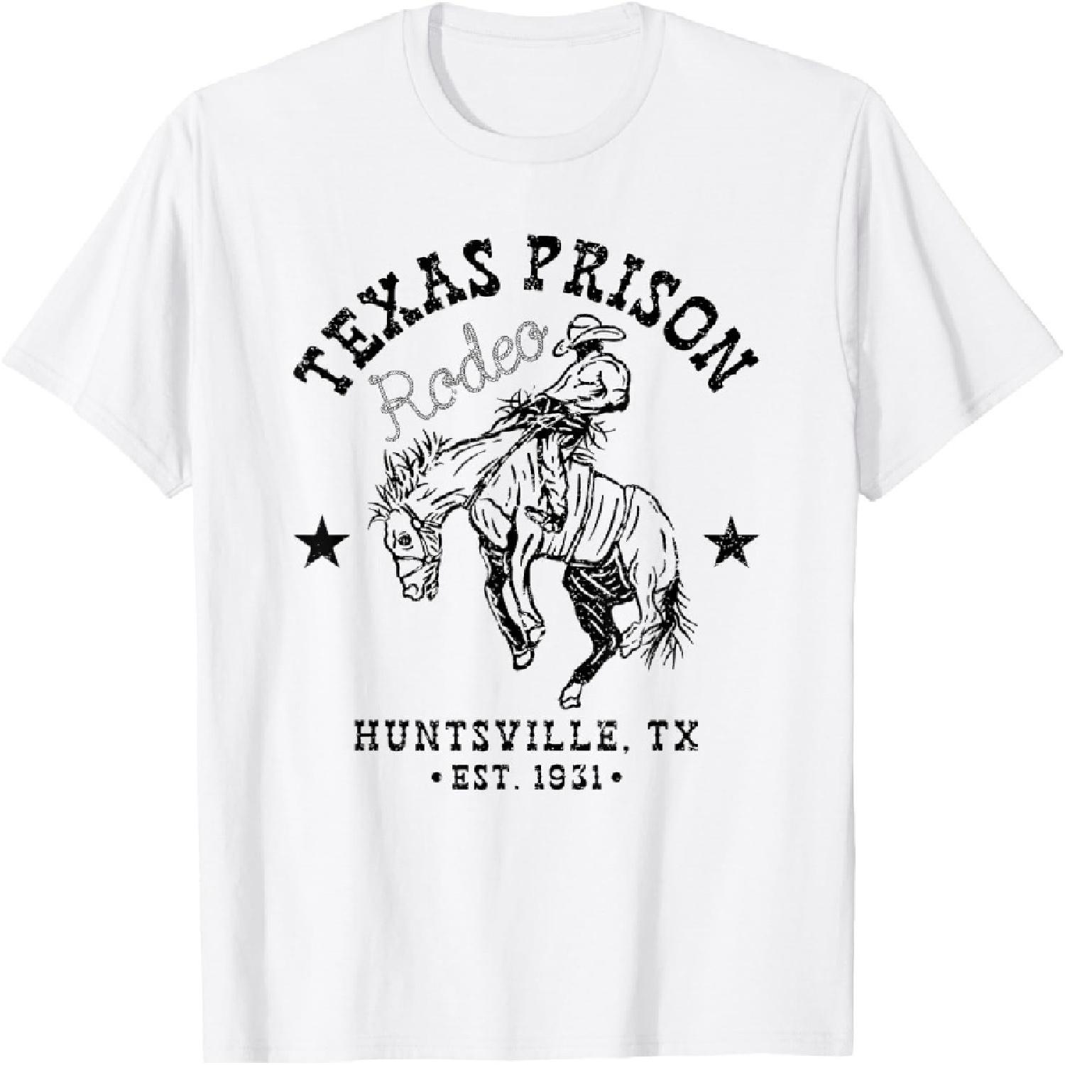 Texas Prison Rodeo Huntsville TX T-Shirt(2) S