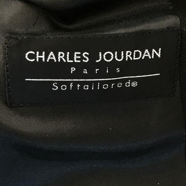 CHARLES JOURDAN Made in Japan Single Suit Set Wool Black Men’s M Formal(USED)