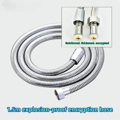 1,5 M/2 M/3 M Edelstahl-Brauseschlauch Hochwertiger Wasserhahn Flexibler Duschschlauch Badezimmer Brauseschlauch Badzubehör