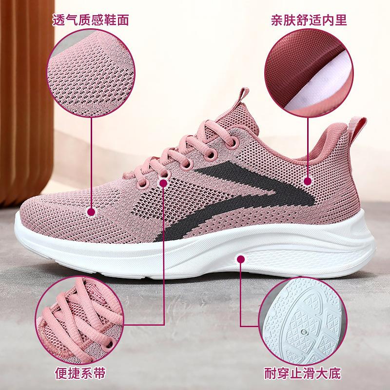 Shoes Sneakers Autumn Single Shoes Lightweight Running Shoes Soft Sole Shallow Mouth Casual Shoes