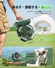 Portable Camping Fan with Up To 60 Hours of Continuous Hanging 4 Wind Outdoor Remote Control and Quiet DC LED Table Compact Heatstroke Suitable for