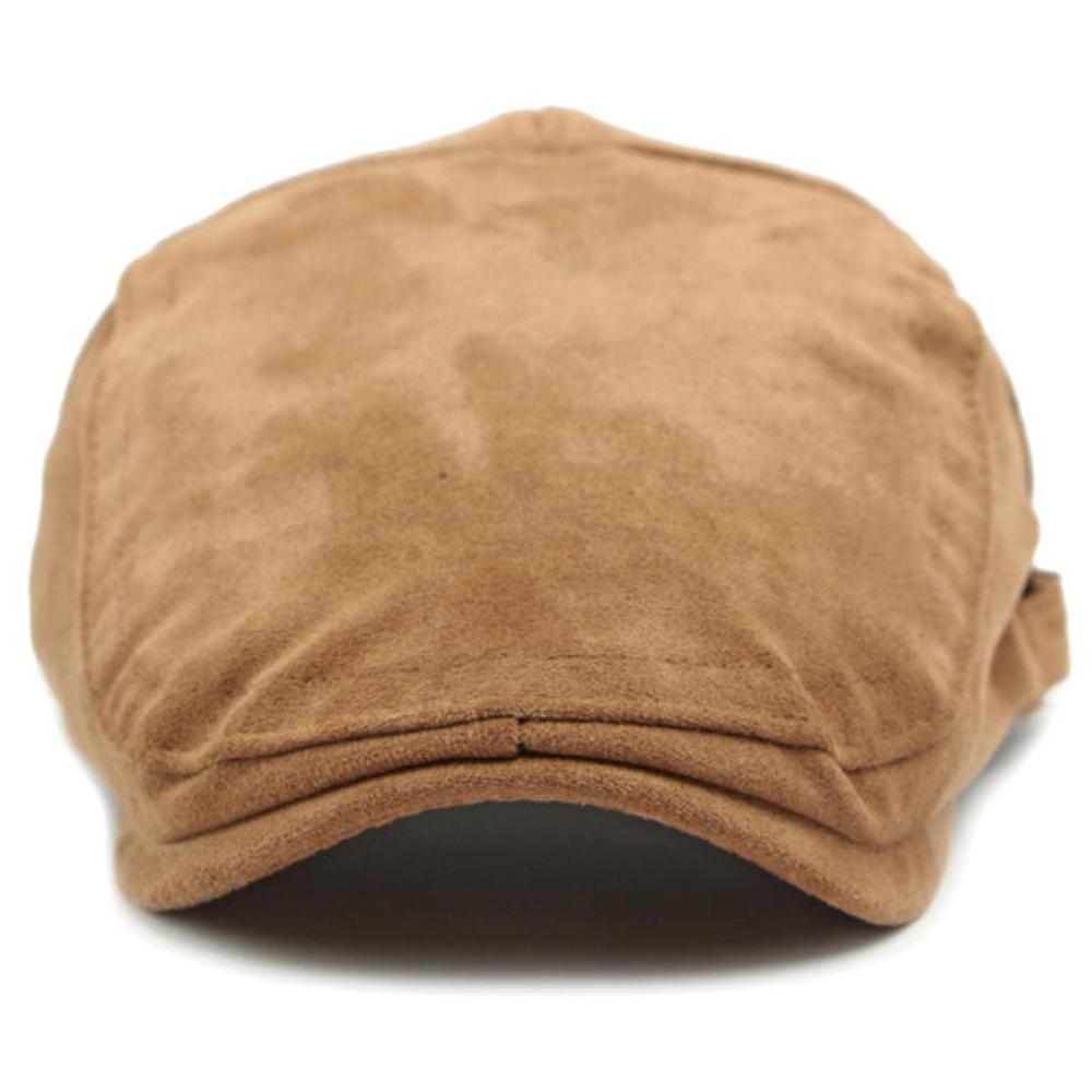 HT4954 Berets Men Women New Autumn Winter Hat Retro Artist Painter Suede Beret Hat Male Female Ivy Flat Cap Adjustable Beret Cap