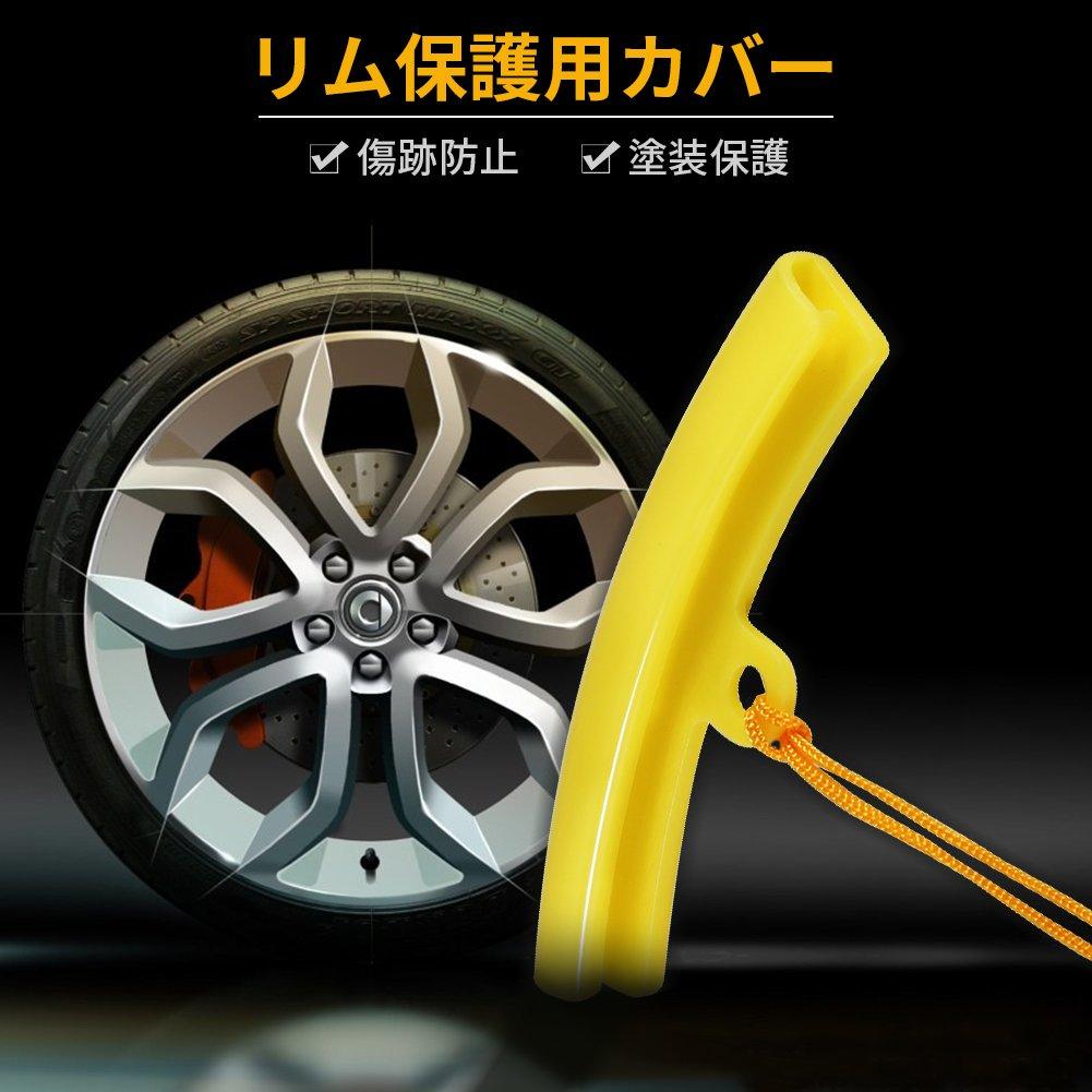 Keenso 5pcs Rubber Rim Protectors Wheel Replacement Rim Protectors Tire Replacement Rim Protectors Edge