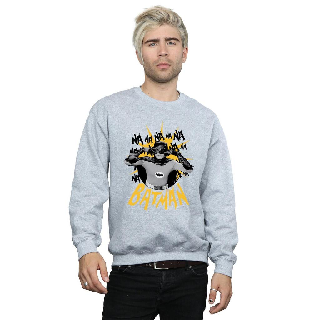 DC Comics Mens Batman TV Series Nananana Sweatshirt