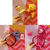 Diadema de Felpa de Dibujos Animados de Winnie The Pooh para Niñas con Tejido Suave y Diseño Lindo