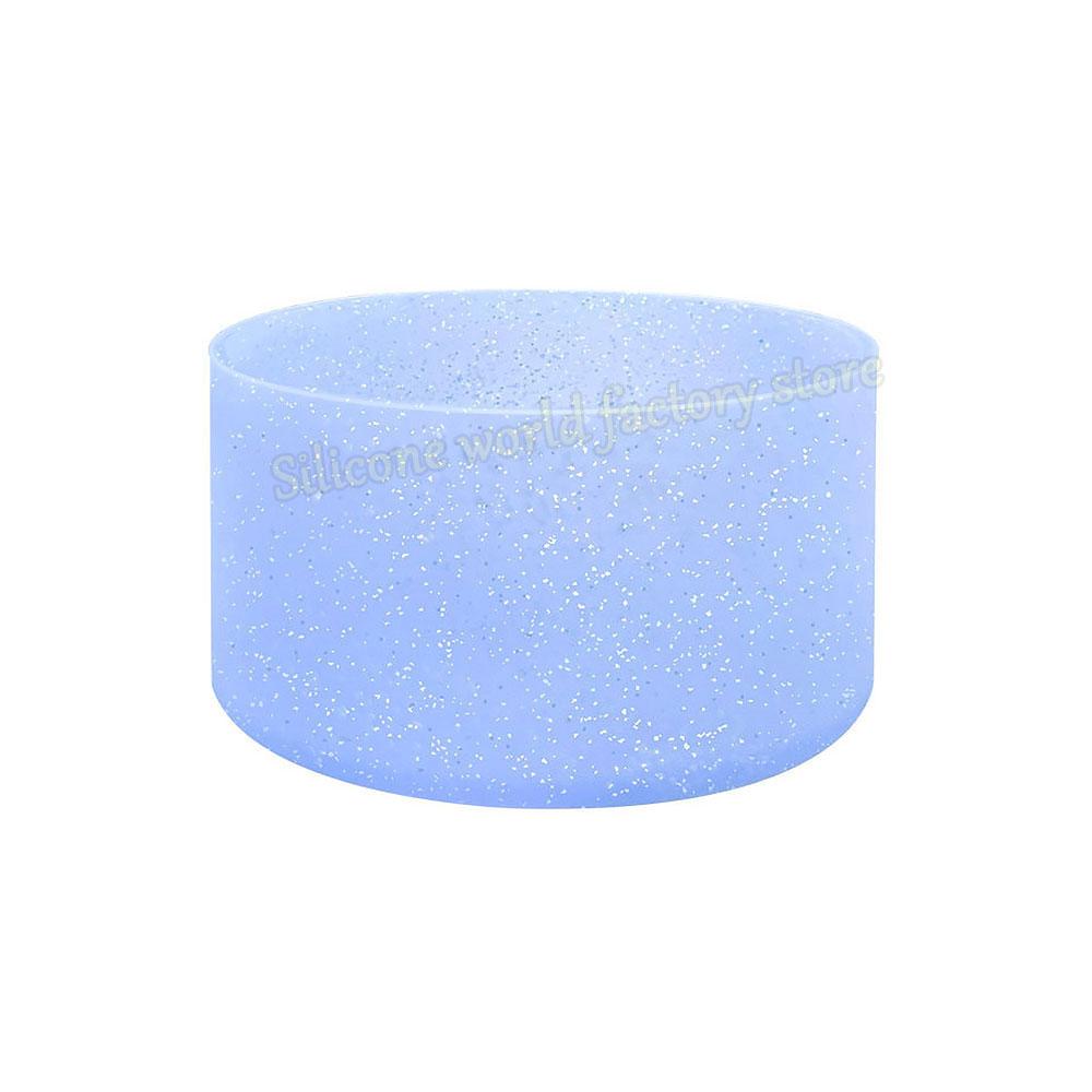 SW 7.5CM Glitter Silicone Cup Bottom Cover For Stanley 40oz/30oz Tumbler Anti-Slip Silicone Boot Sleeve 75MM Water Bottle Covers