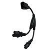 Einzel C14 auf Doppel C15 Stromkabel Y-Typ Splitter Adapterkabel Verlängerungskabel Stecker auf Buchse für USV PDUs Steckdose