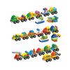 Versatile Engineering Fire Truck Building Block Granules, Baby Kindergarten Early Education And Intelligence Assembly Building Block Toys.