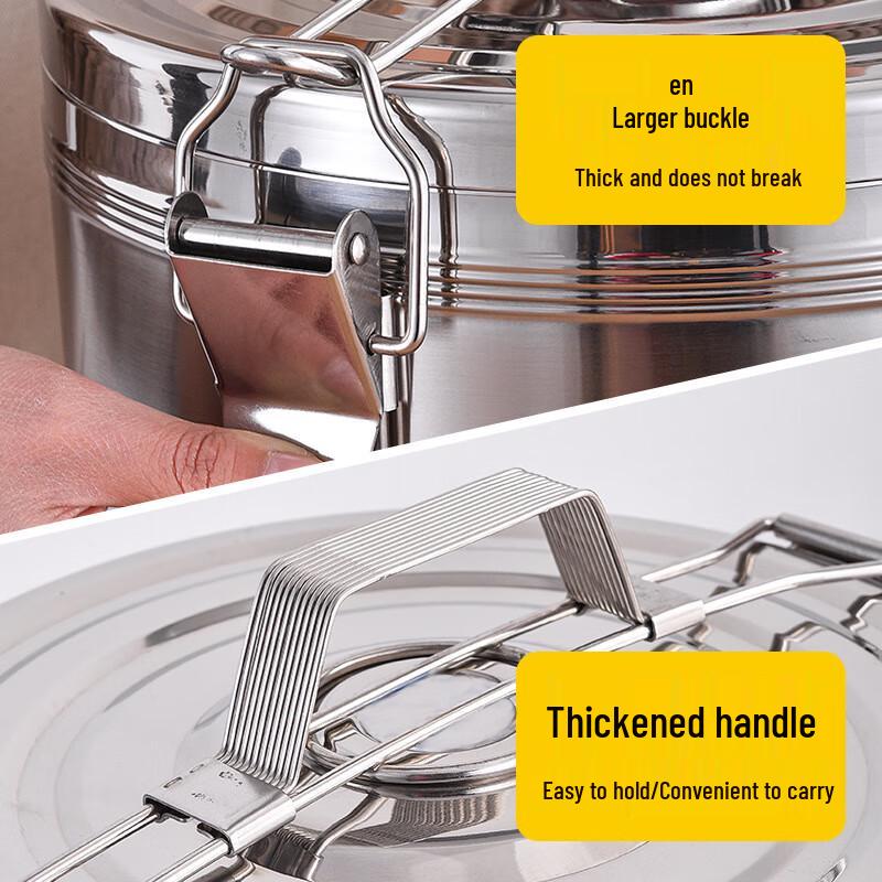 Binxun Outdoor Extra Large Stainless Steel Insulated Food Container