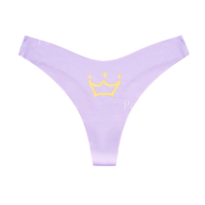 

Хлопковые стринги с низкой посадкой и леопардовым принтом в виде сердец без полосок Small