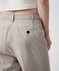 MUSINSA STANDARD WOMAN [Cooltandard] Women'S Wide Hidden Elastic Waist Slacks [Light Beige]