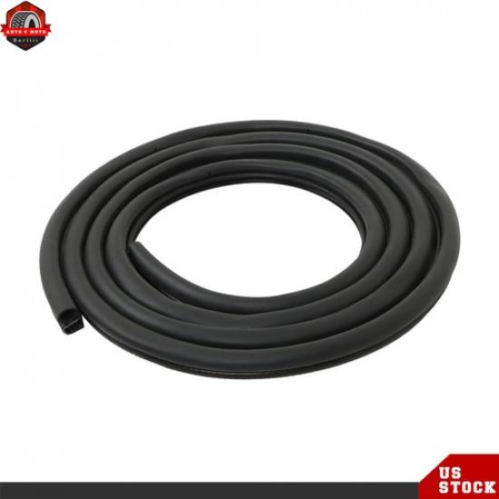 2Pcs Black Rubber Door Weatherstrip Seals For 1999-2006 Sierra Silverado Tahoe