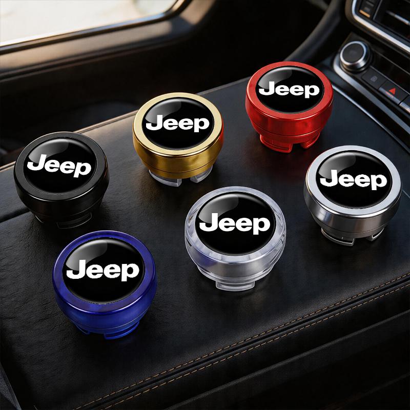 Car Cigarette Ash Tray Mini Easy Clean Car Cup Holder Ashtray For Jeep Grand Cherokee Wrangler JK Gladiator Compass Valve Stem AKT1