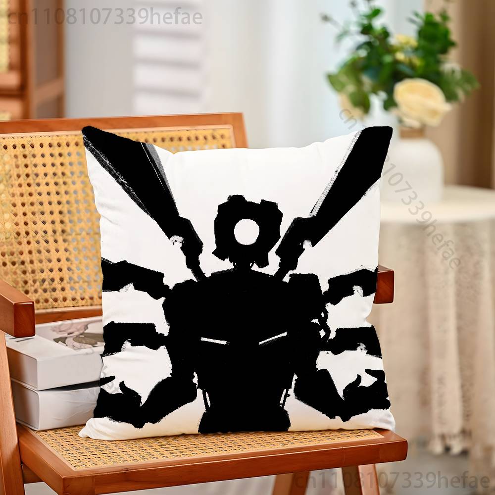 Game UUltrakill Print Polyester Pillow Case for Valentine gift Home Sofa Cushion Cover Decoration Custom