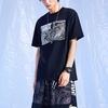 Lining Printed Sports Crew Neck T-Shirt Men Tops Black AHSQ701-1
