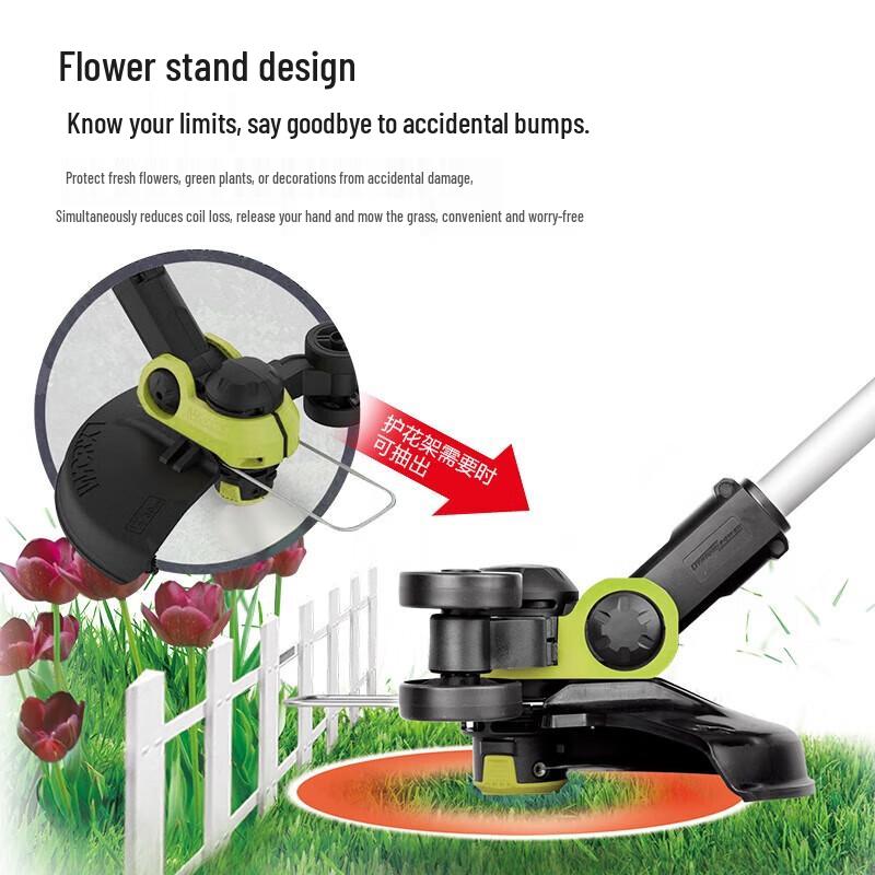 WORX 20V Cordless Lawn Mower WD163 CN Plug (adapter Included)