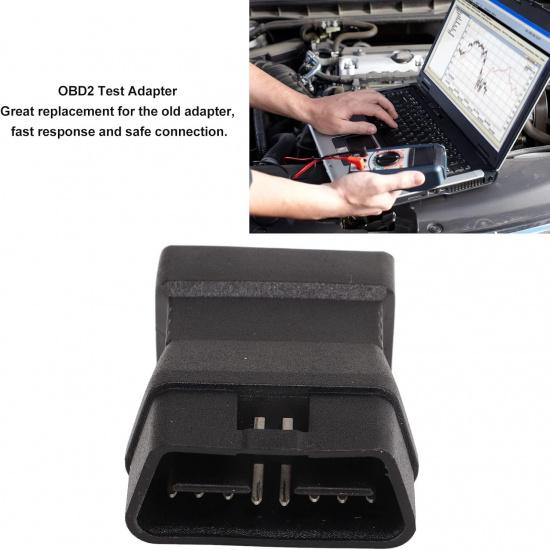 Universal Car OBD2 Test Adapter, Plug and Play Connector for Launch X431 IV Scanner Diagnosis Tool for Automotive