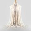 Fashion Accessories Lace Scarf Hollow out Tassels Scarf Veil Lace Shawls Scarf Women Muslim Hijab