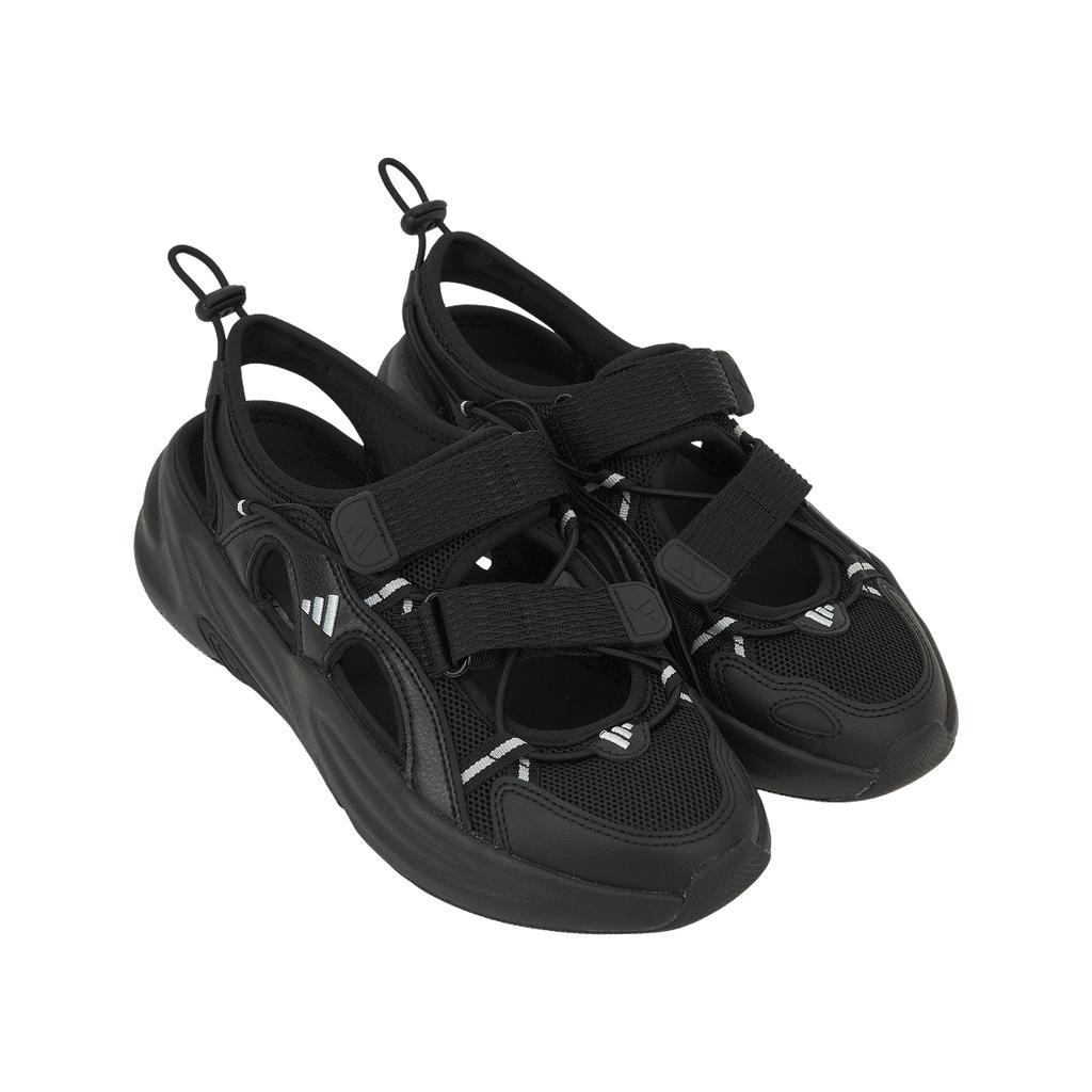 adidas Ozwave Sandal Comfortable Non-Slip Shock-Resistant Wear-Resistant River Shoes Unisex Sandals Black JS4582